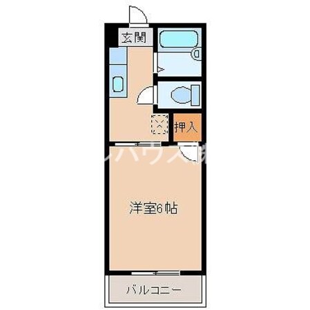 ヴィリッヂ鳥栖の物件間取画像